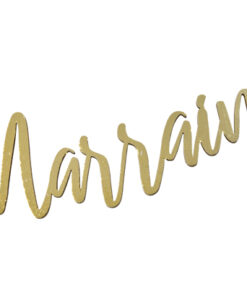 Alternative view of Décoration de table - Marraine - Bois doré