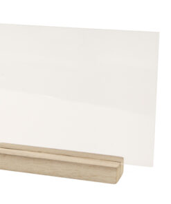 Alternative view of Centre de table transparent - Support bois