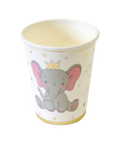 Alternative view of Gobelet Eléphant couronne - Lot de 6