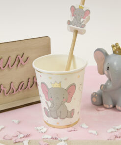 gobelet éléphant couronne