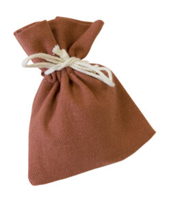 Alternative view of Sac à dragées  en Toile - Terracotta  - Lot de 4