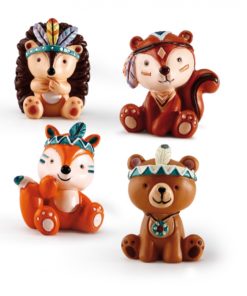 Sujet animaux de la foret bapteme et anniversaire