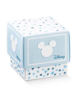 Dragee Mickey "Etoiles" - Cube fleur