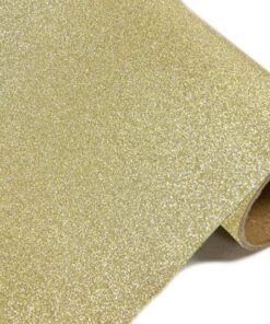 Chemin de table pailleté Or effet metal