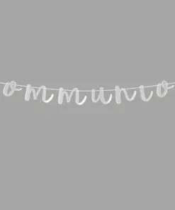 Guirlande communion Argent avec calice