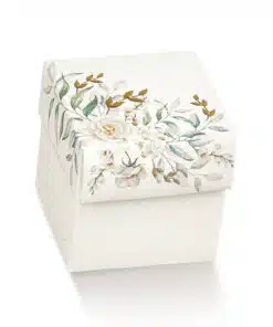 boite a dragees cube botanique