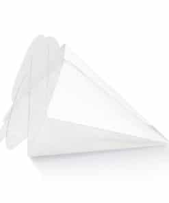 Cornet dragées - Transparent - Fermeture spirale - Lot de 10