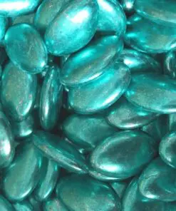 Dragées bleu métallisé