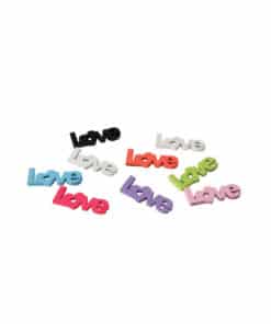 love stickers en bois