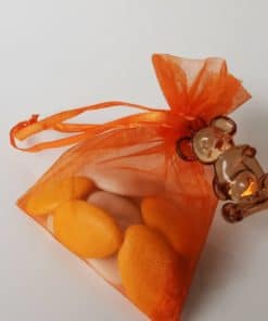 Alternative view of Souris pendentif en plexi Chocolat - Lot de 6