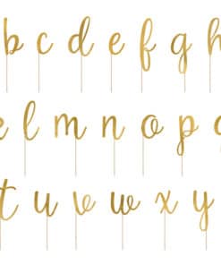 pic gateau alphabet or