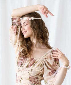 Alternative view of Accessoire cheveux - Couronne Pêche