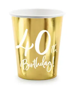 gobelet anniversaire 40 ans