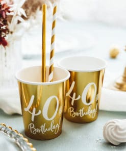 gobelet or ou doré 40 ans