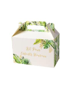 Boite cadeau enfant theme jungle tropical
