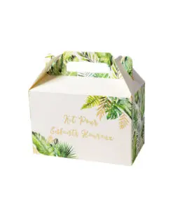 Boite cadeau enfant theme jungle tropical