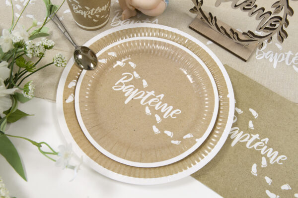 Deco baptême champetre