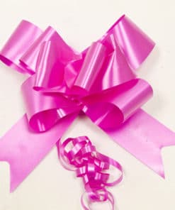 Noeud voiture mariage Fuchsia