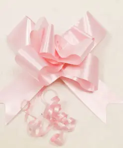 Noeud decoration voiture rose