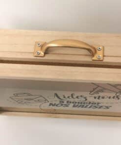 Urne en bois mariage