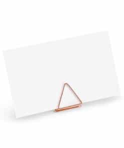 support marque place triangle Rose Gold
