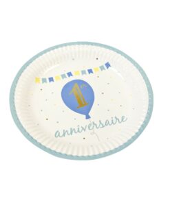 assiettes 1er anniversaire