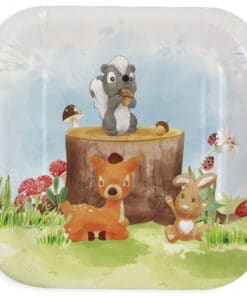 ASSIETTES LES AMIS DE LA FORET