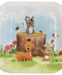 ASSIETTES LES AMIS DE LA FORET