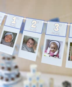 Guirlande d'évolution garçon