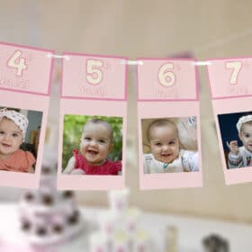 Guirlande d'évolution fille