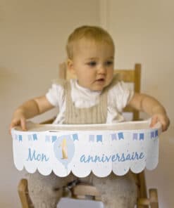 Dco chaise haute anniversaire 1 an