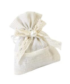 SAC COMMUNION NOEUD ET PERLE