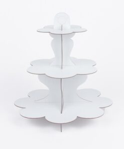 PRESENTOIR a etage cartonBLANC