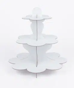 PRESENTOIR a etage cartonBLANC