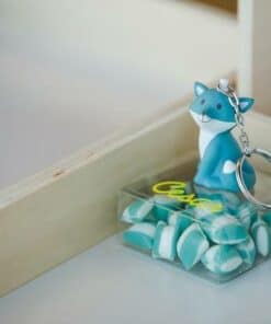 Msc porte clés bleu