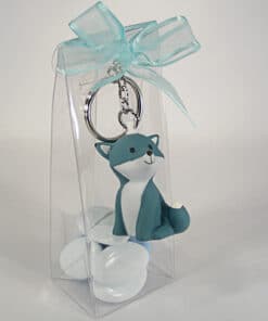 Msc porte clés bleu