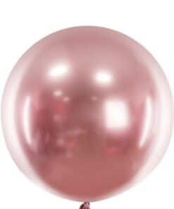 ballon géant rose gold