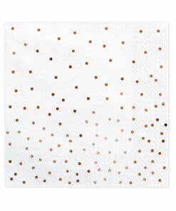 20-serviettes-blanches-pois-rose-gold