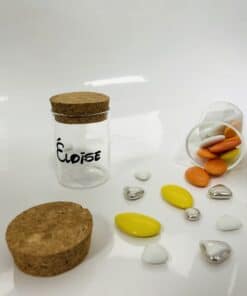 Pot en verre a dragees