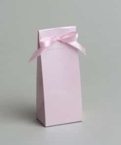 contenant à dragees rose poudré carton alimentaire