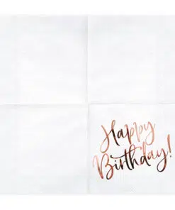 Serviette Happy Birthday