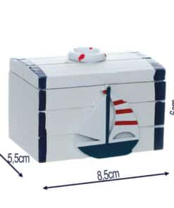 Boite à dragéees thème mer