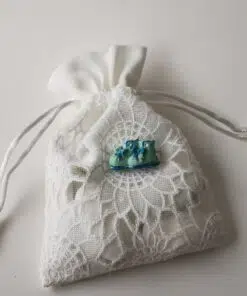 chausson bleu sticker