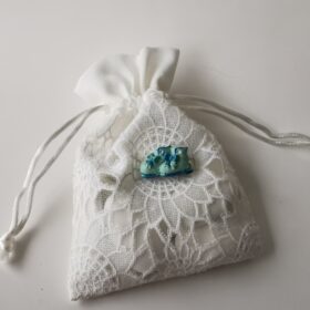 chausson bleu sticker