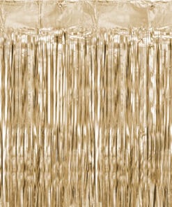 Rideau de fil or mat