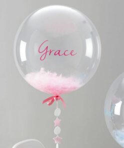 ballon transparent personnalisé