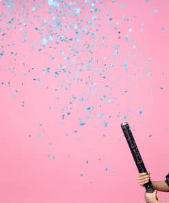 confettis bleu