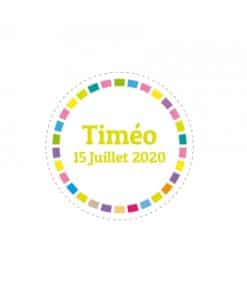 stickers multicolores