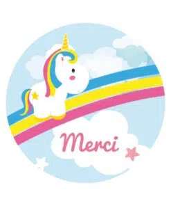 stickers licorne