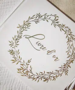 Livre d'or couronne or